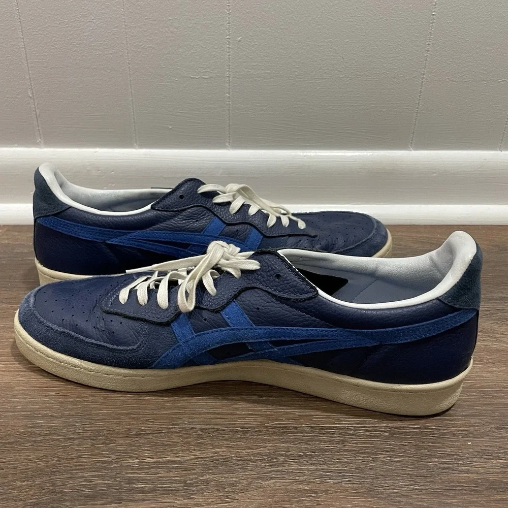 ASICS Onitsuka Tiger Blue Sneakers Men Sz 12 Street Casual Prep